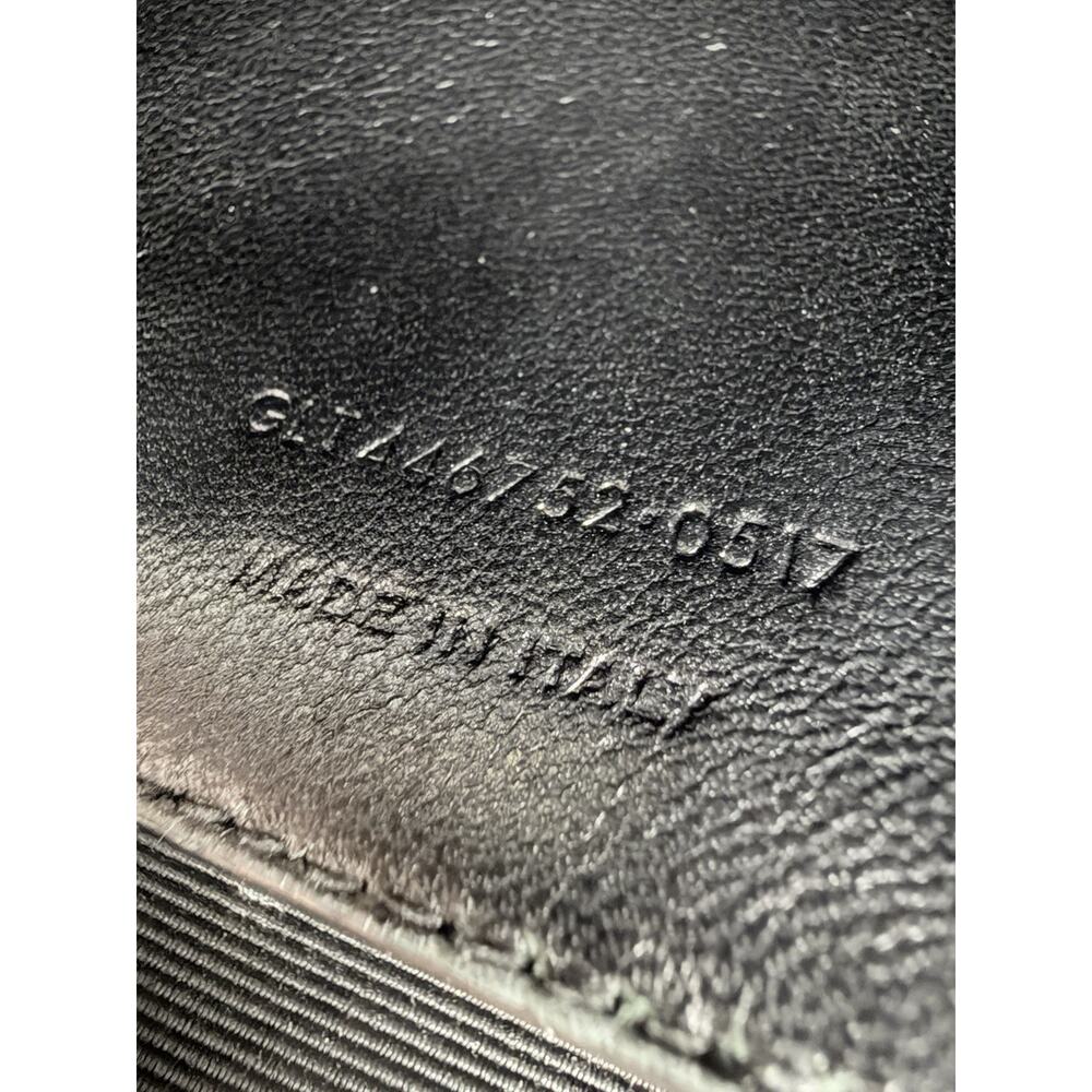 Saint Laurent Grain De Poudre Medium Classic Monogram Kate Satchel Black NFC S - Picture 15 of 15